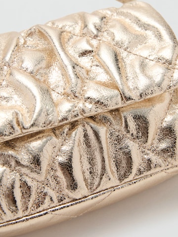 MANGO KIDS Torba 'FRUNCE' | zlata barva