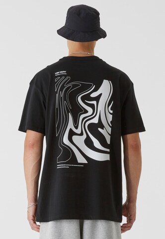 T-Shirt 'Chaos' Lost Youth en noir : devant