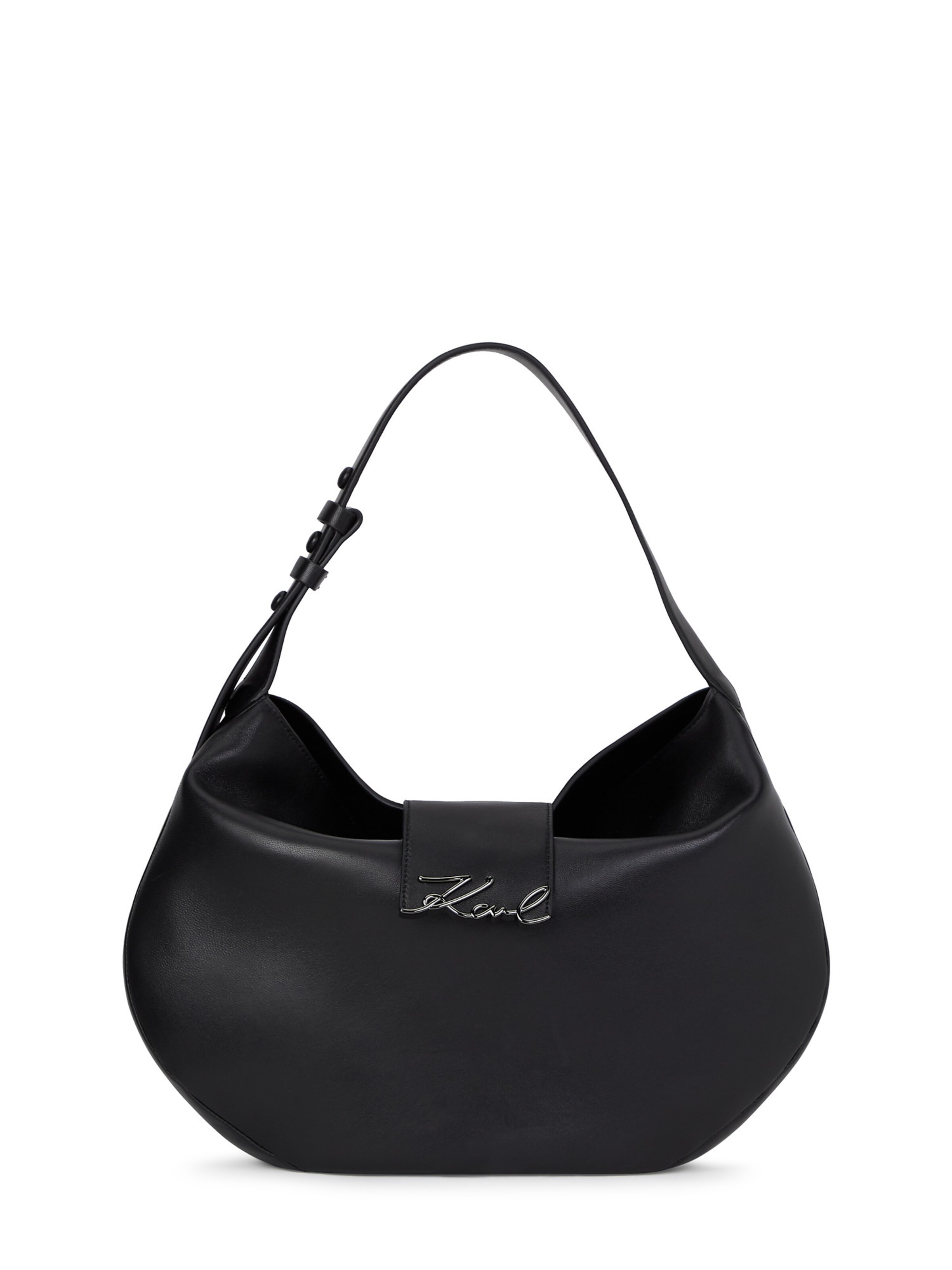 Karl Lagerfeld Наплечная сумка в Черный: спереди