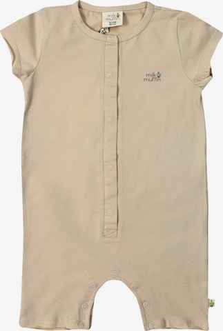 Salopetă 'KENDALL' de la Milk & Muffin pe bej: față