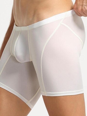 SEOBEAN Lange Unterhose 'Long Shorts Home Sport' in Weiß