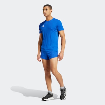 T-Shirt fonctionnel 'Adizero Essentials' ADIDAS PERFORMANCE en bleu