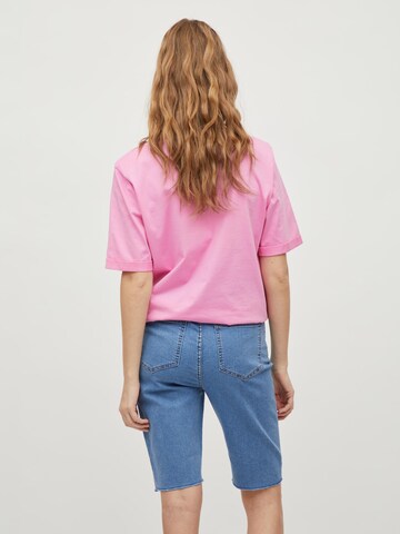 VILA T-Shirt 'Mattie' in Pink