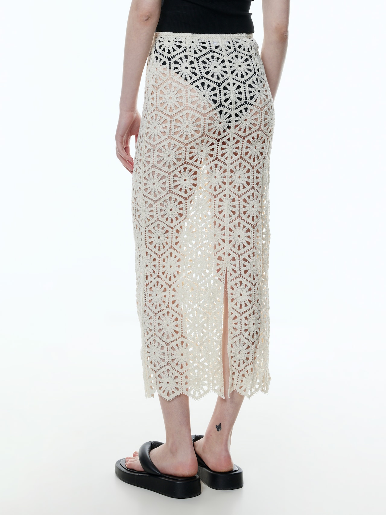 EDITED Falda 'Alencia' beige