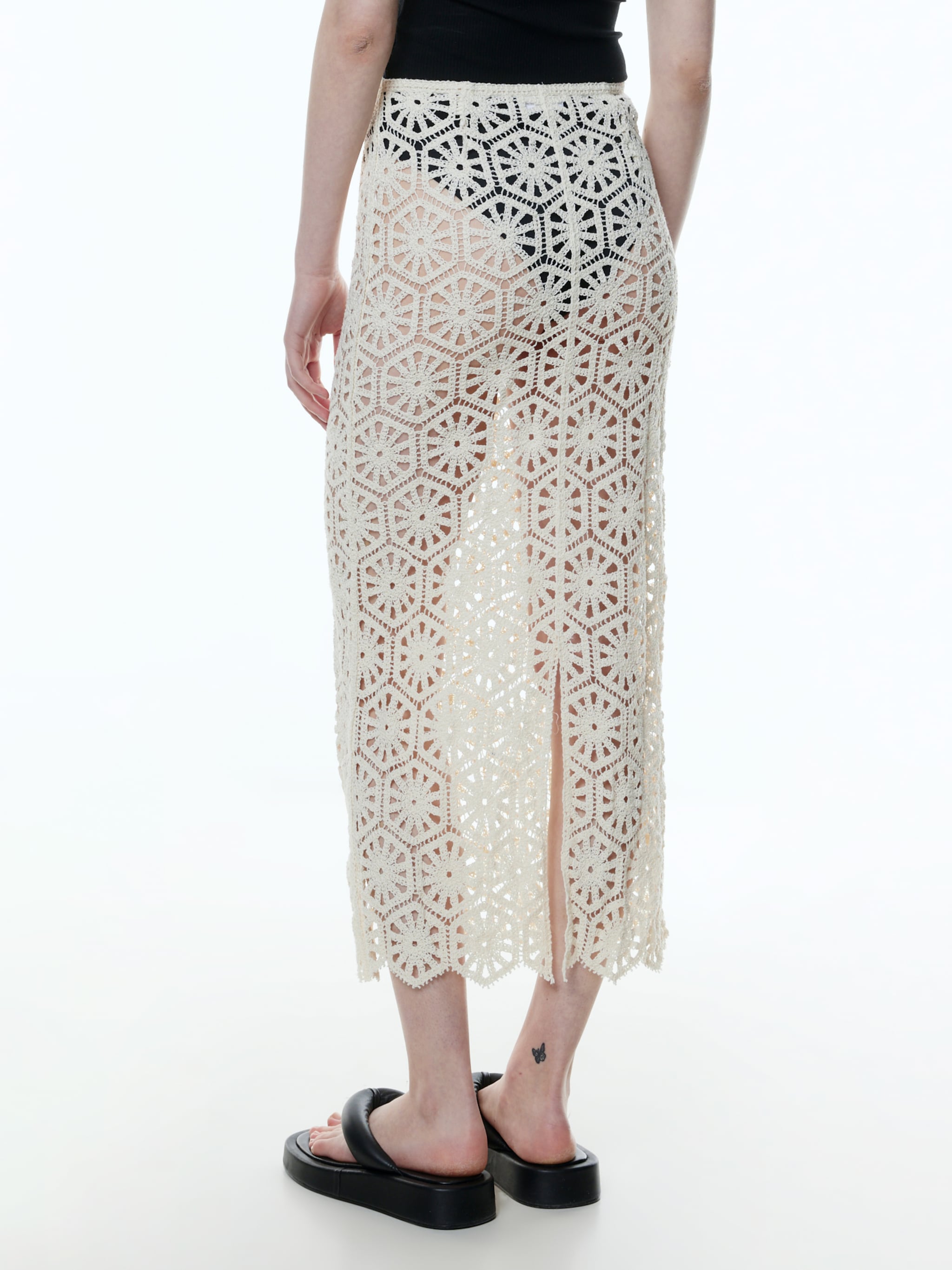 EDITED Producten Rok 'Alencia' Beige