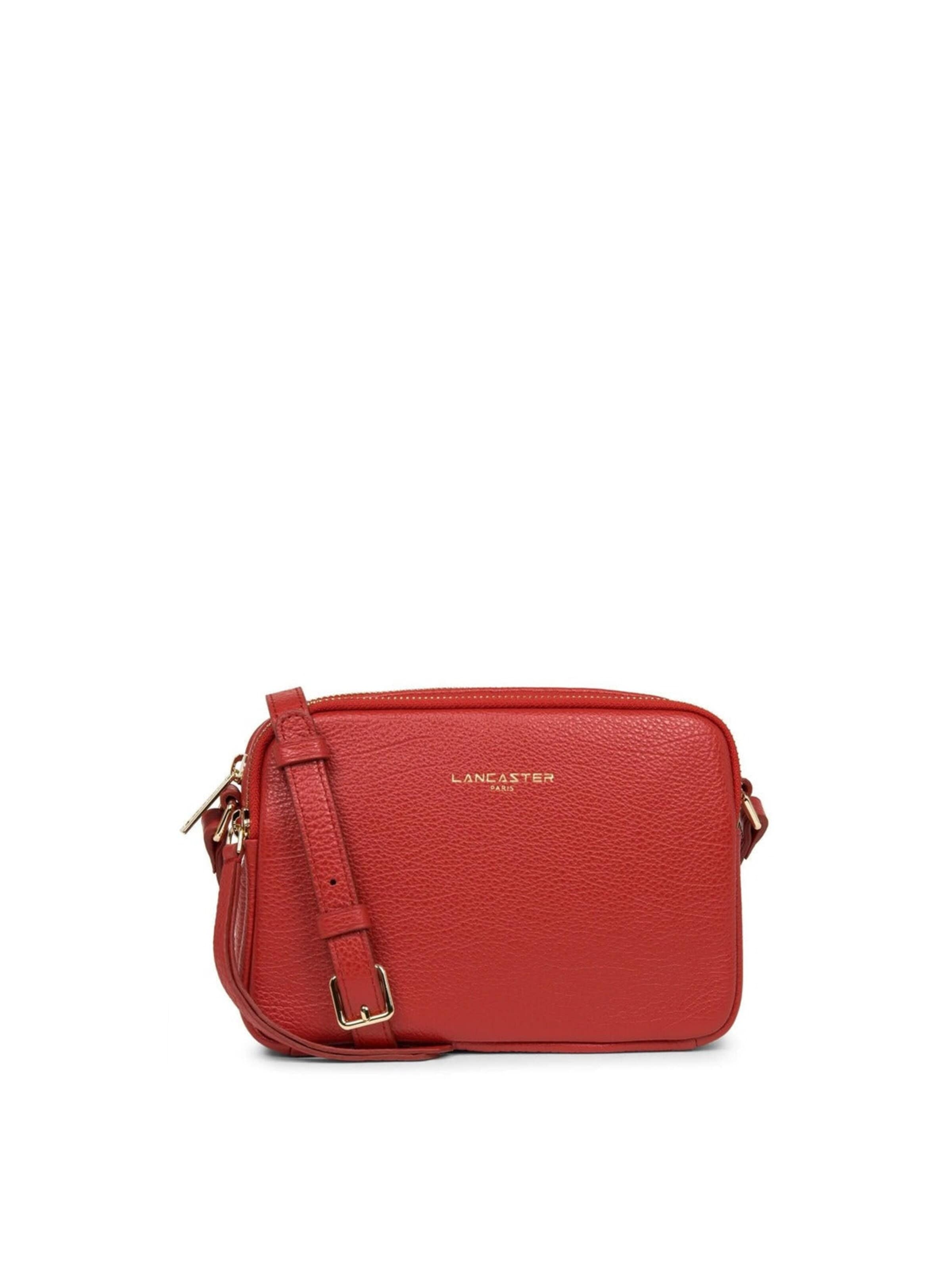 LANCASTER Paris - Bolso de hombro 'Dune' en rojo: frente