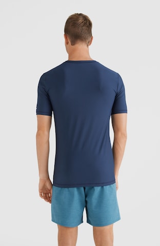 T-Shirt fonctionnel 'Skins' O'NEILL en bleu