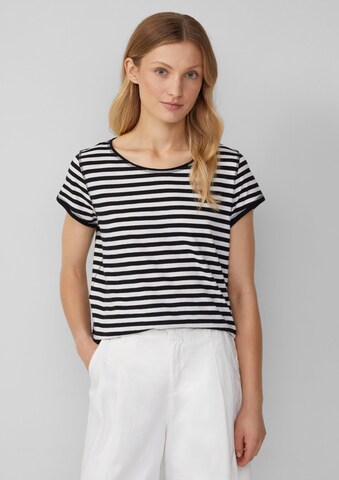s.Oliver T-Shirt in Schwarz: Vorderseite