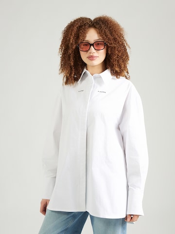 Karo Kauer Blouse in White: front