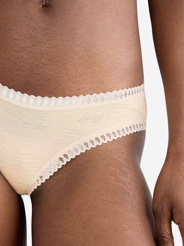 SLOGGI Minislip ' Blue GO Crush ' in Beige