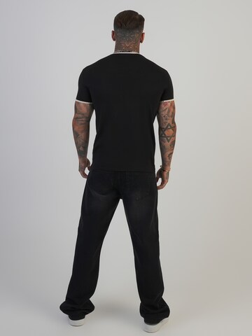 SikSilk T-Shirt in Schwarz