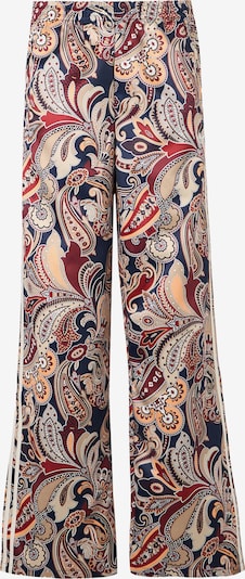 34 dydžio Kelnės 'Liberty London Firebird' iš ADIDAS ORIGINALS, spalva – smėlio / tamsiai mėlyna / burgundiško vyno spalva / balta, Prekių apžvalga