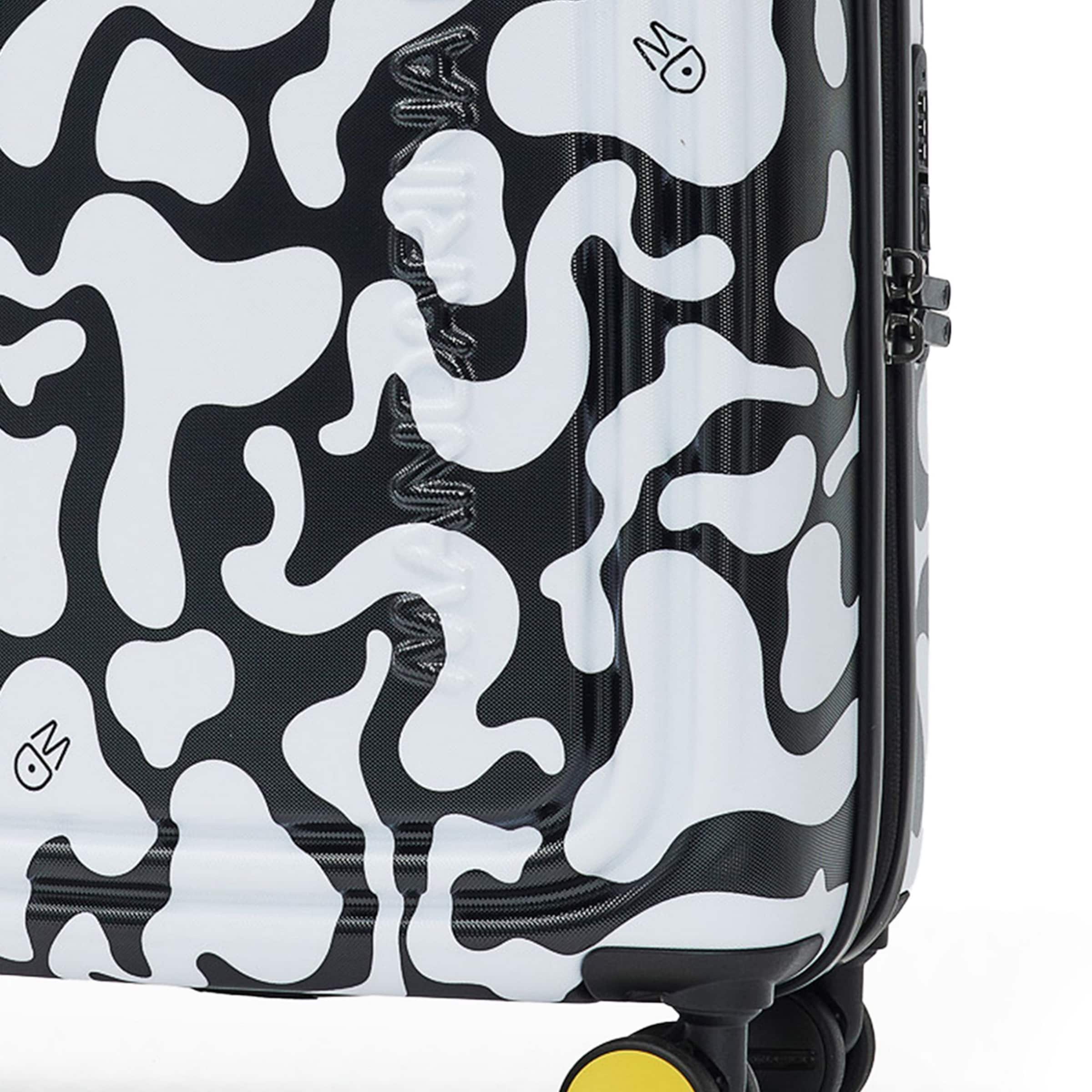 MANDARINA DUCK Trolley 'Logoduck + Moire' in Wit