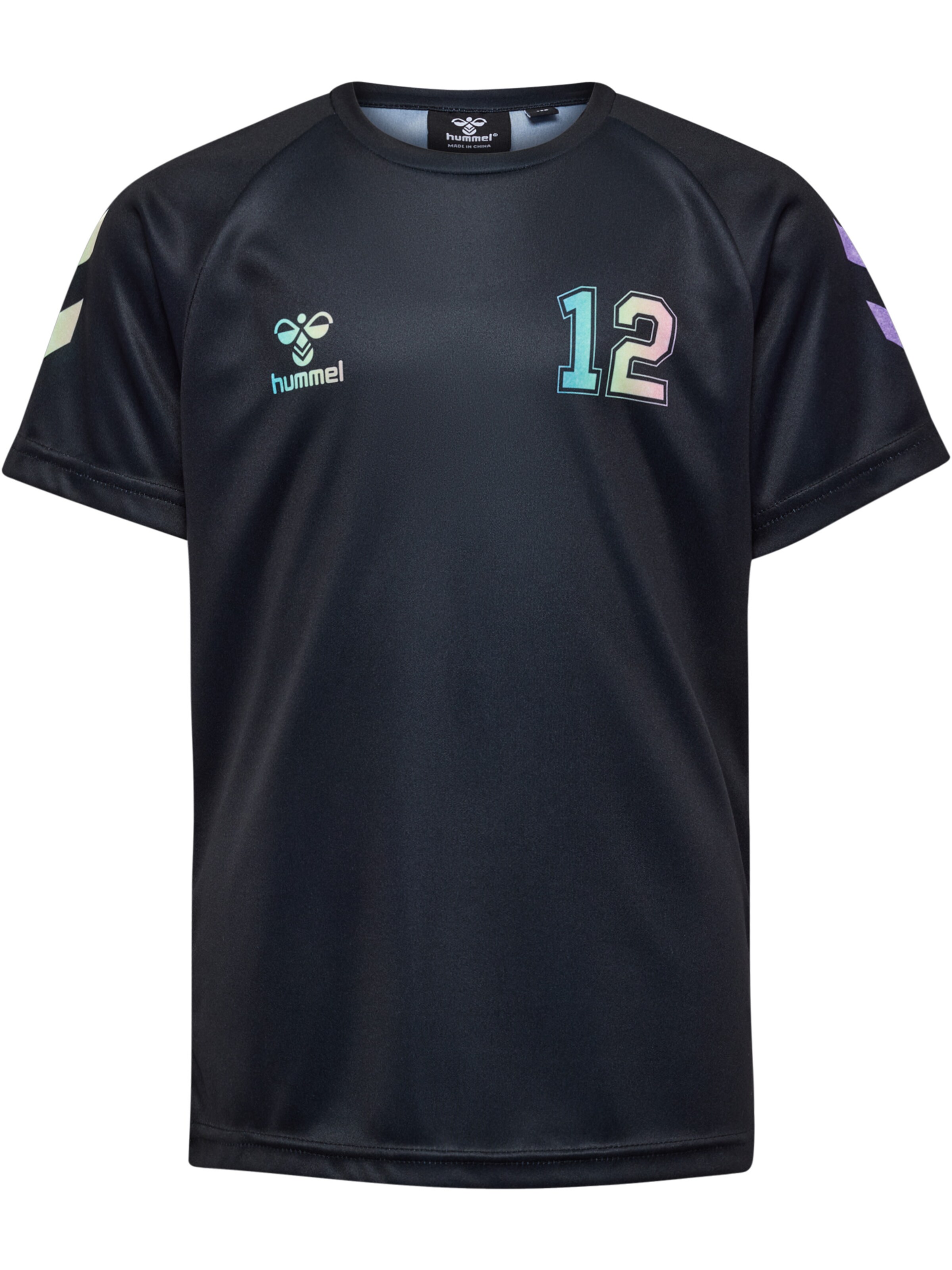 Hummel Funktionsskjorte 'Shimmer' i sort: forside