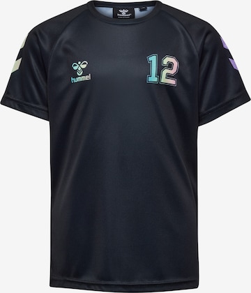 Hummel Funktionsskjorte 'Shimmer' i sort: forside