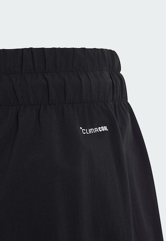 ADIDAS SPORTSWEAR Wide leg Sportbroek 'Z.N.E.' in Zwart