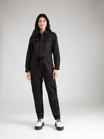 G-Star RAW Jumpsuit 'Army' in Zwart: voorkant