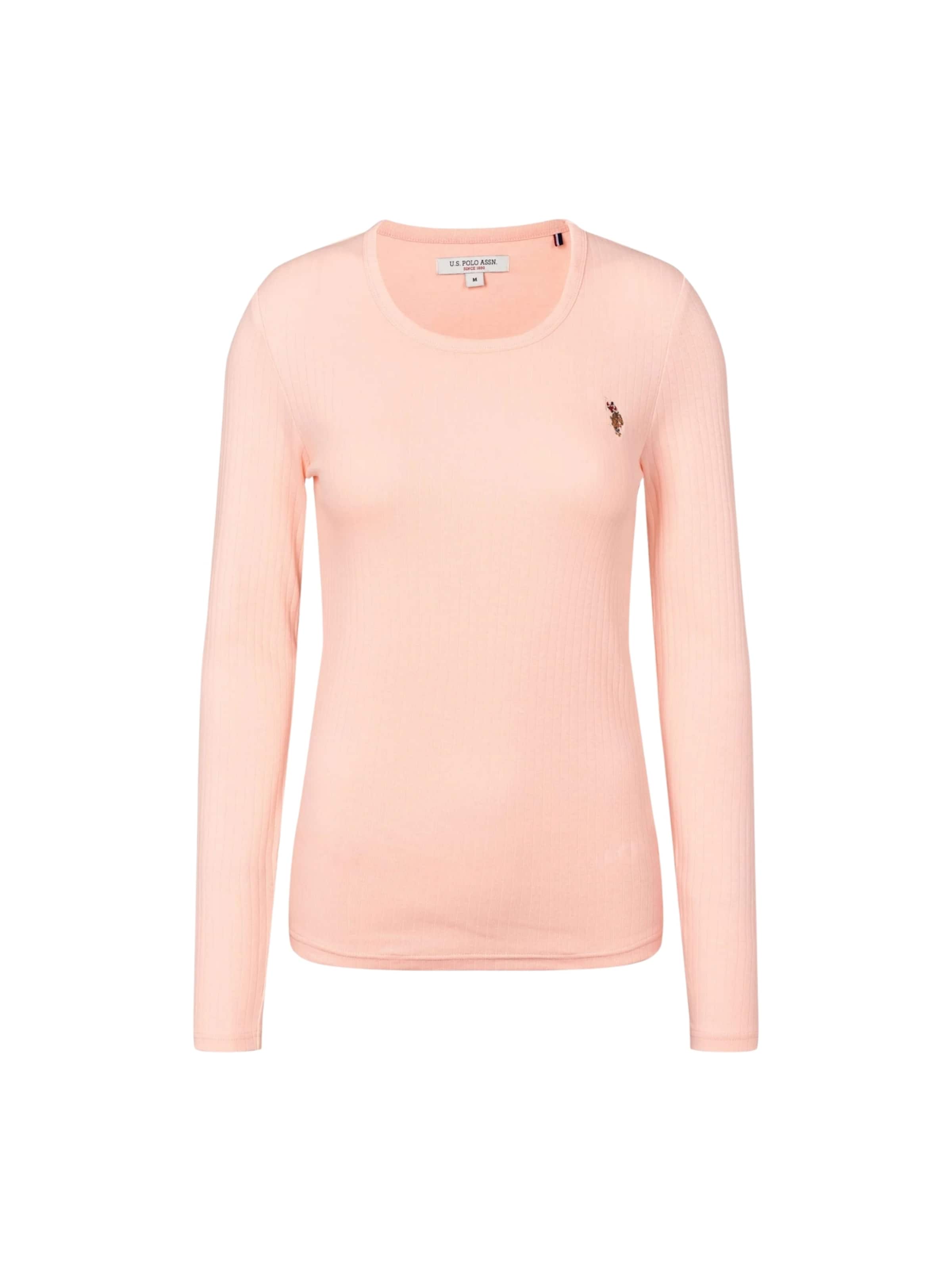 U.S. POLO ASSN. T-shirt en rose clair / noir, Vue avec produit