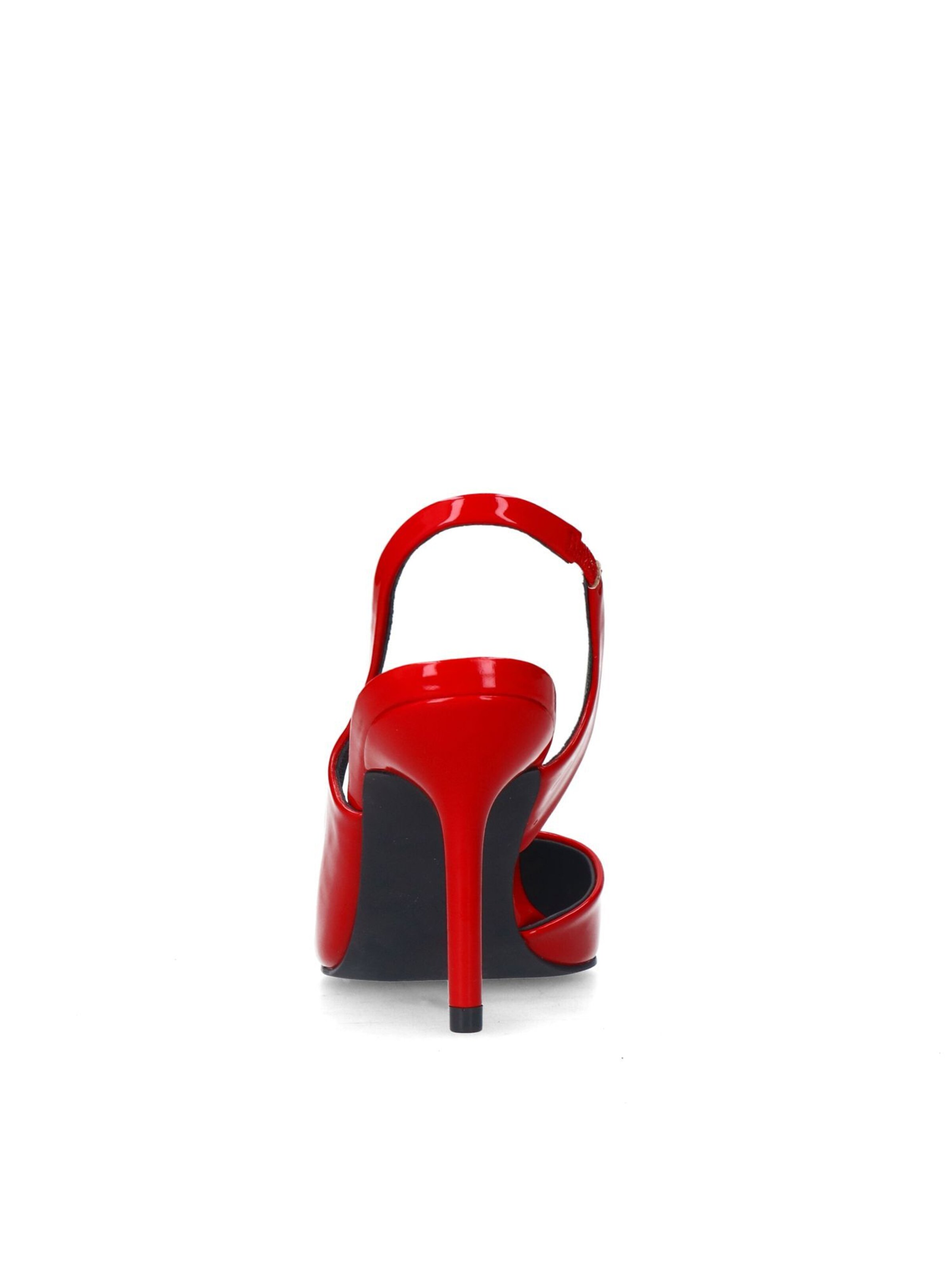 SACHA Slingback Pumps in Red