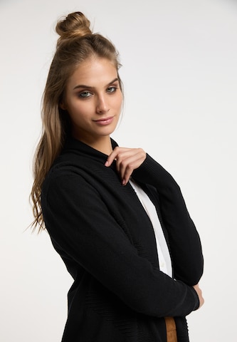 usha FESTIVAL Knit Cardigan in Black