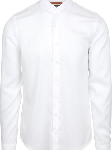 Suitable Slim fit Button Up Shirt in White