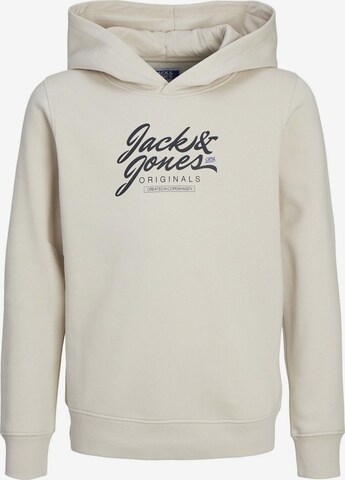 Jack & Jones Junior Sweatshirt in Beige: voorkant