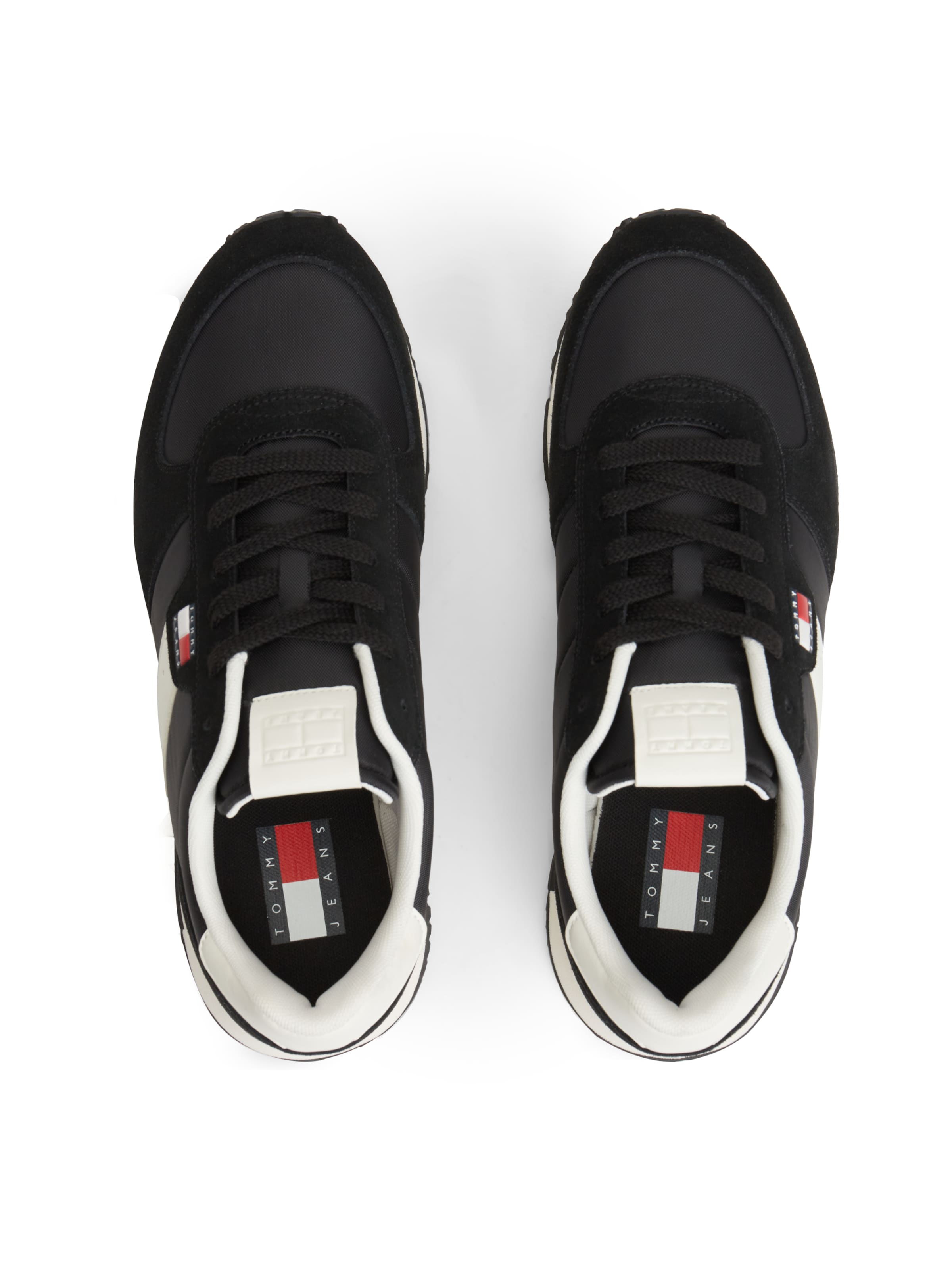 Tommy Jeans Platform trainers 'Eva Runner' in Black