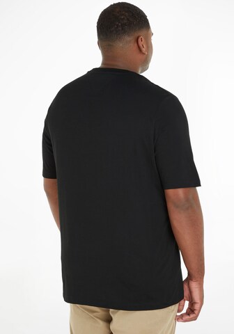 Tommy Hilfiger Big & Tall Skjorte 'NEW YORK' i svart