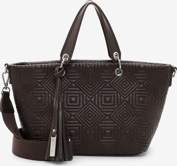 TAMARIS Shopper ' Merle ' in Brown: front