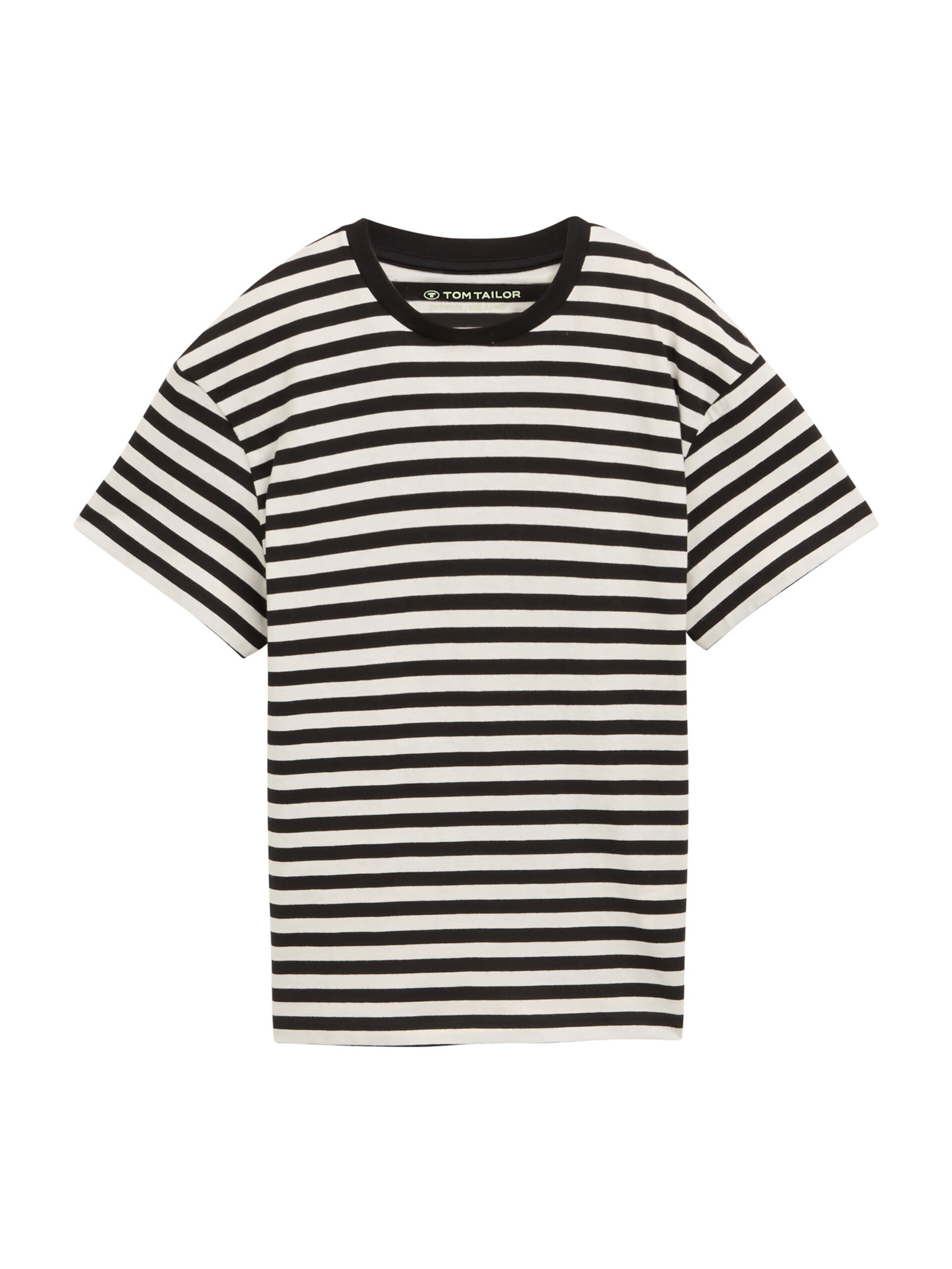 TOM TAILOR Paita värissä musta: etupuoli