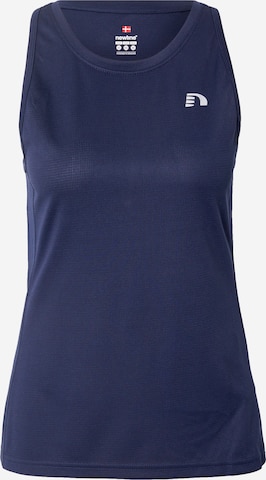 Newline Sporttop in Blauw: voorkant