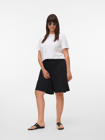 Vero Moda Curve Loosefit Bukser 'VMCJarlotte' i sort
