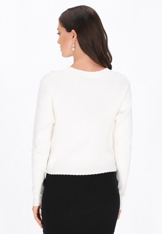 usha BLACK LABEL - Cárdigan en blanco