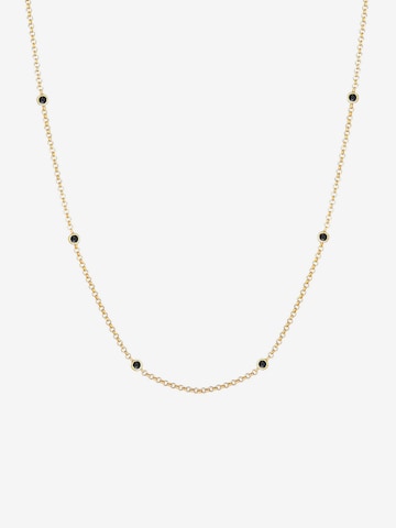 ELLI Ketting 'Solitär' in Goud