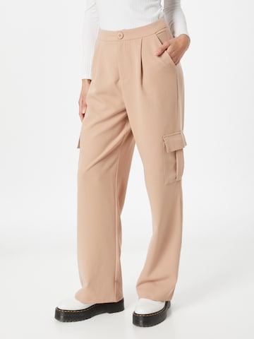 Misspap Regular Pleat-front trousers in Pink: front