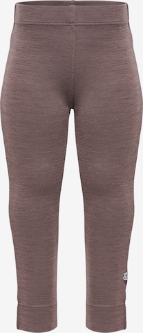 Hummel Skinny Leggings in Lila: Vorderseite