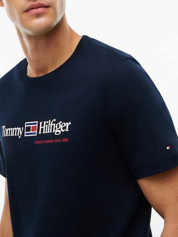 TOMMY HILFIGER Тениска 'Brand Love' в синьо
