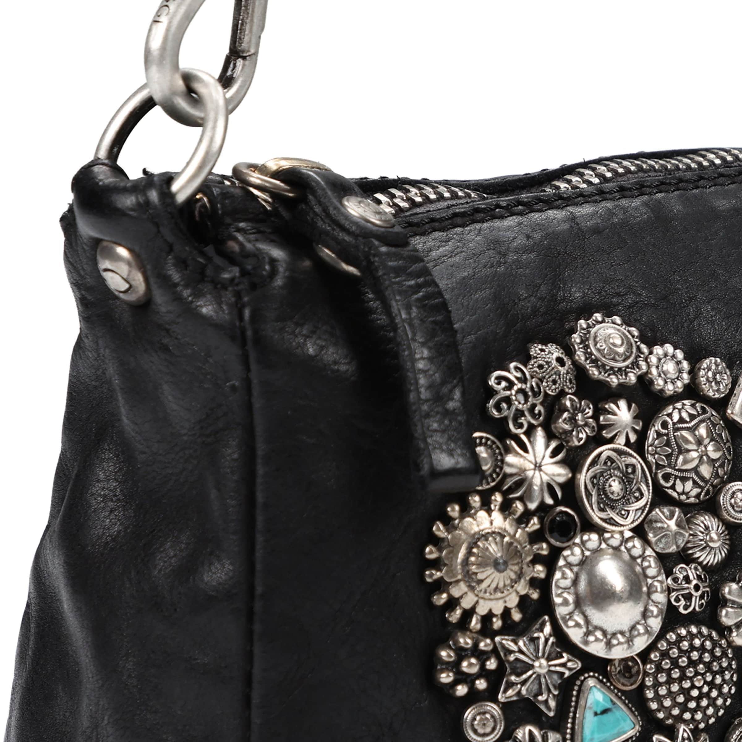 Sac bandoulière 'Tilde' Campomaggi en noir