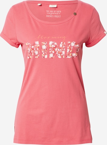 Maglietta 'FLORAH' di Ragwear in rosa: frontale