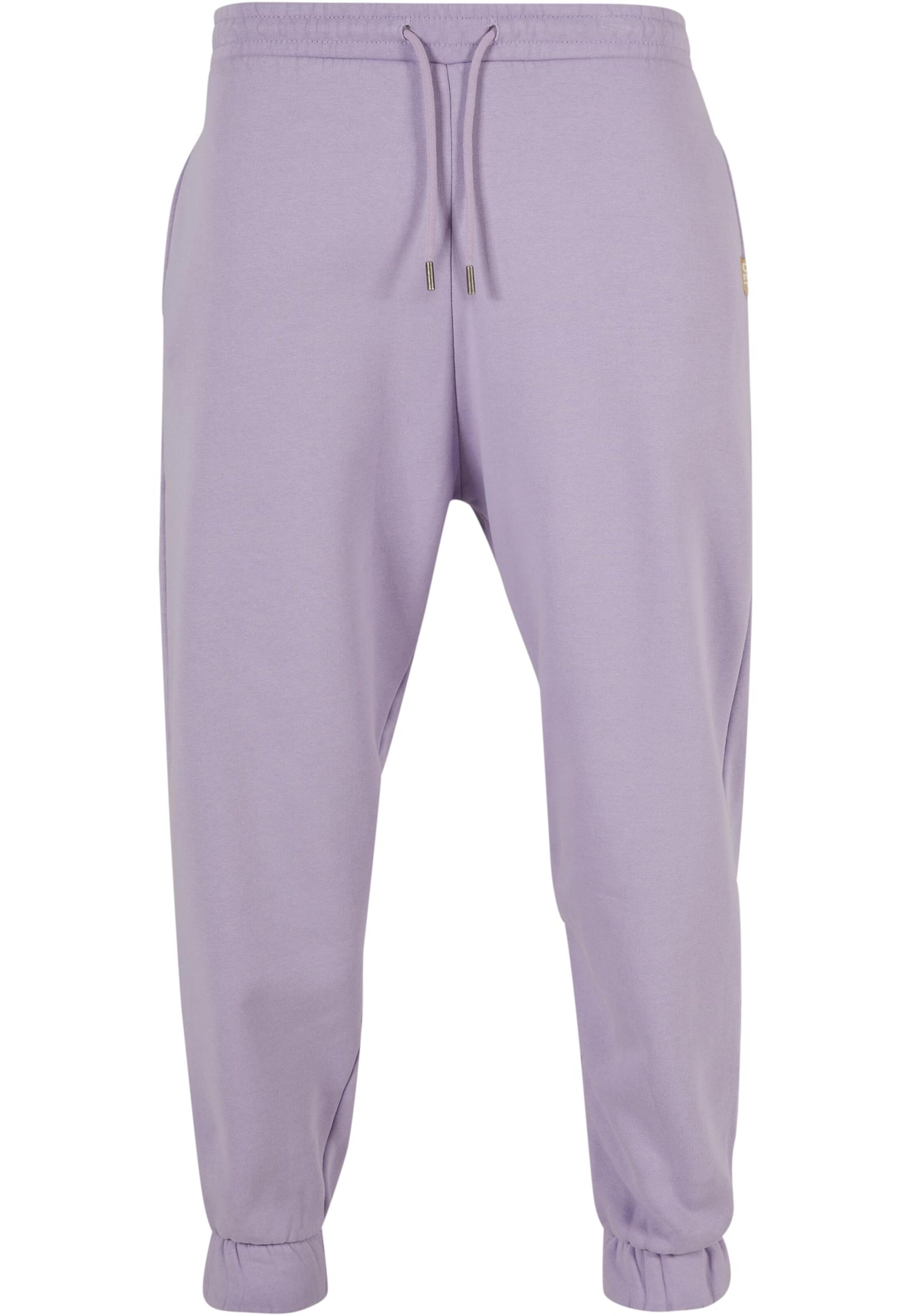 Pantalon DEF en violet : devant