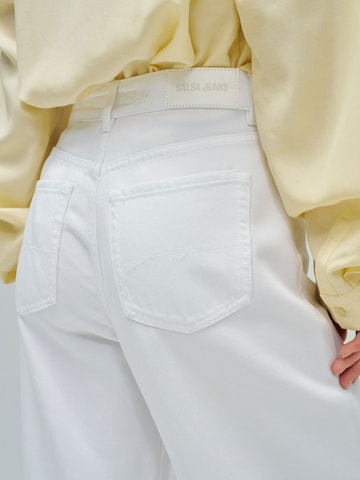 Salsa Jeans Loosefit Jeans in Wit