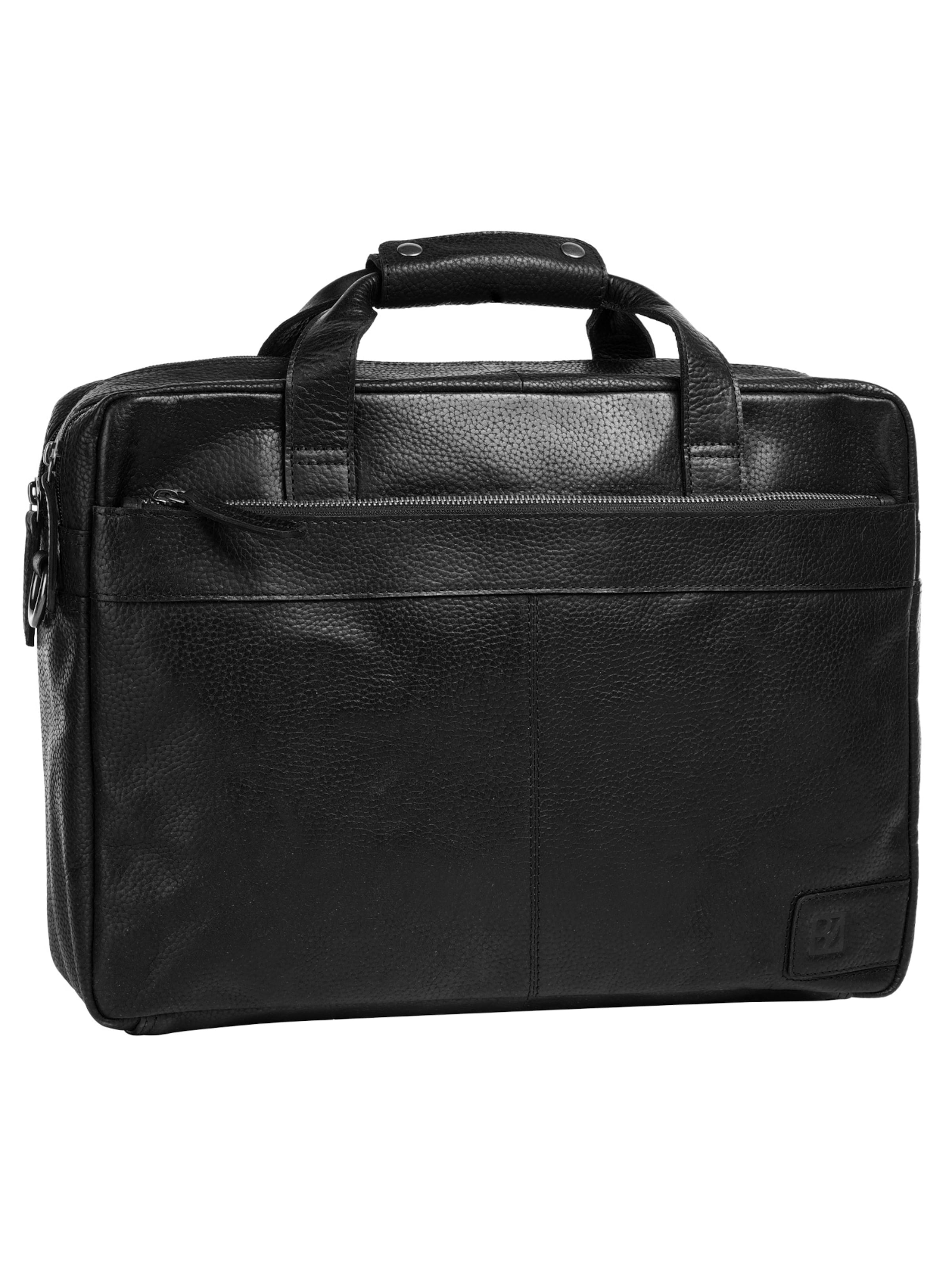 BODENSCHATZ Aktenkoffer‌‌‌‌‌‌‌‌‌ in Schwarz: Vorderseite