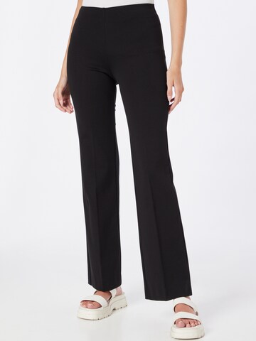 DRYKORN Regular Trousers with creases 'Alive' in Black: front