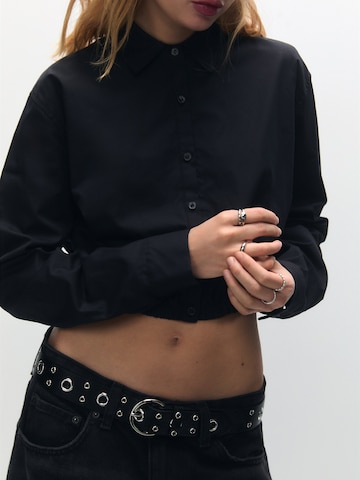 Camicia da donna di Pull&Bear in nero