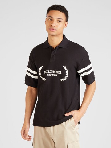 T-Shirt TOMMY HILFIGER en noir : devant