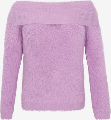 faina Pullover in Lila: Vorderseite
