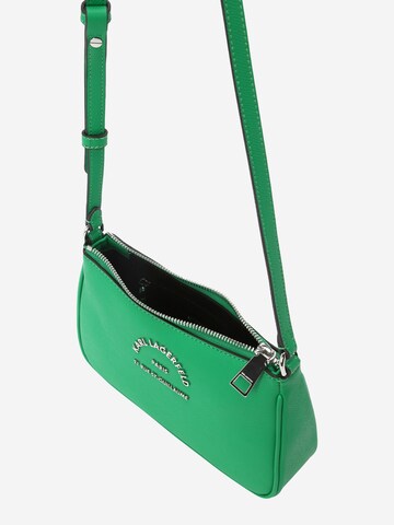 Karl Lagerfeld - Bolso de hombro en verde