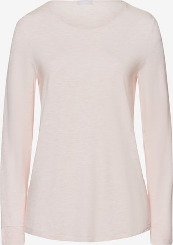 Hanro Shirt ' Natural Elegance ' in Roze: voorkant