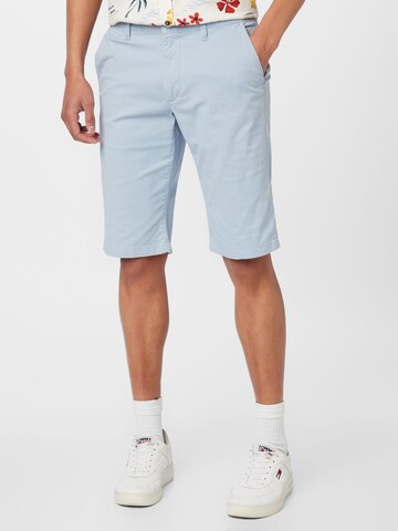 s.Oliver Regular Chino Pants 'Bermuda' in Blue: front