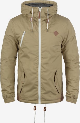 !Solid Between-season jacket ' Tilden ' in Brown: front
